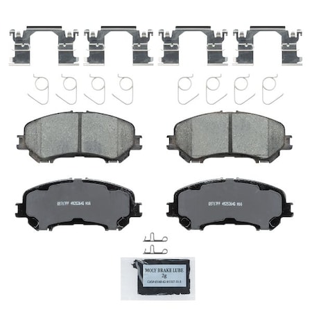 Wagner Brakes Ceramic Brake Pads, Zd1737 ZD1737